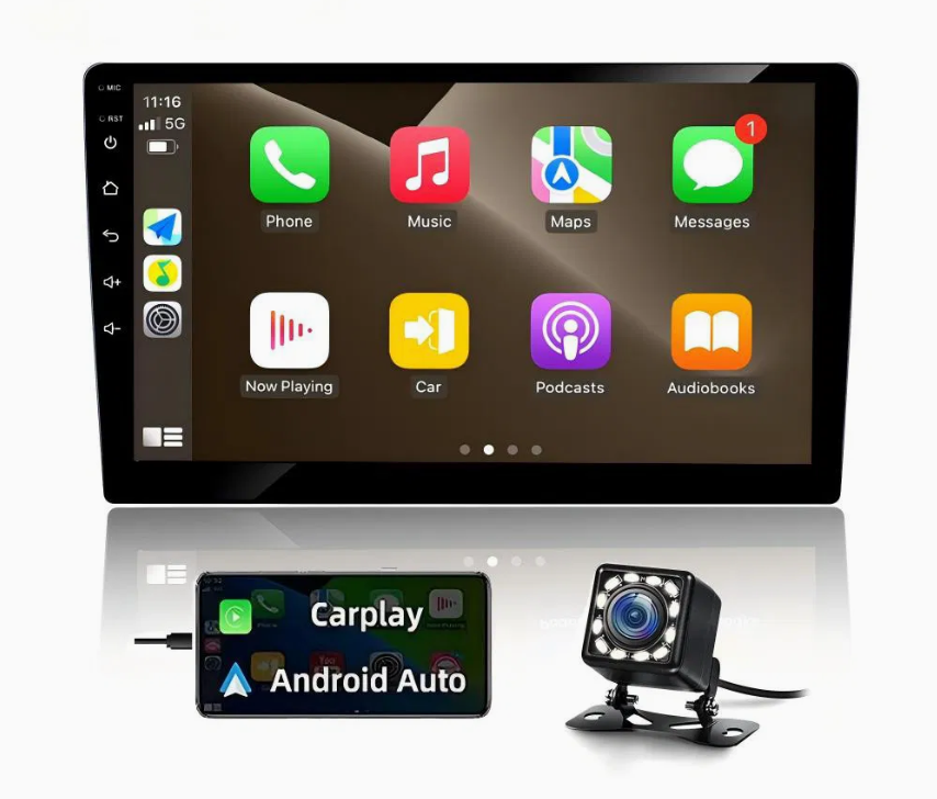 Universal 9-Inch Android 13 Car Stereo – GPS Navigation, Bluetooth, Apple CarPlay & Android Auto (2GB+32GB / 4GB+64GB)